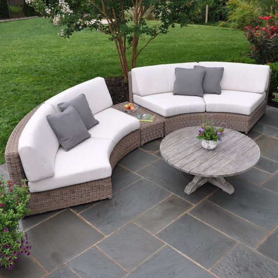 Sag Harbor Outdoor Side Table, Classic White