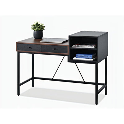 Dawnica Metal Base Writing Desk