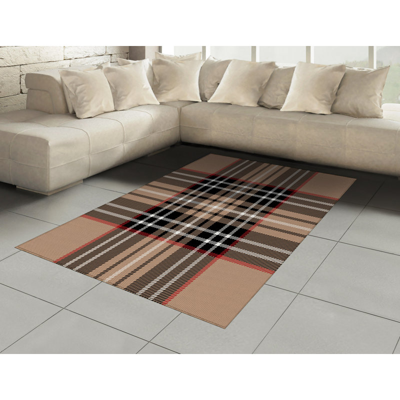 Boulton Pattterned Hand Woven Area Rug, Rectangle 120 x 180cm