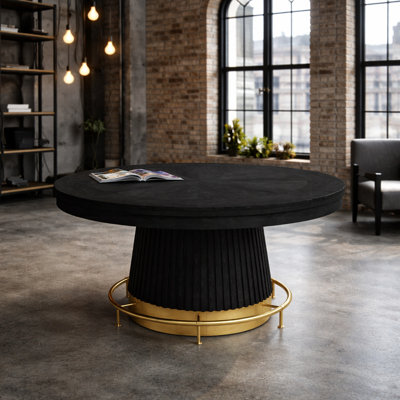 Prohibition Series 60" Poker Table Dining Top-Black