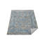 Tapis rectangulaires en polyester Beier Machine Made | Gris bleu | Conception orientale, tapis à faible épaisseur faits à la machine pour le salon, la chambre à coucher-1090757036