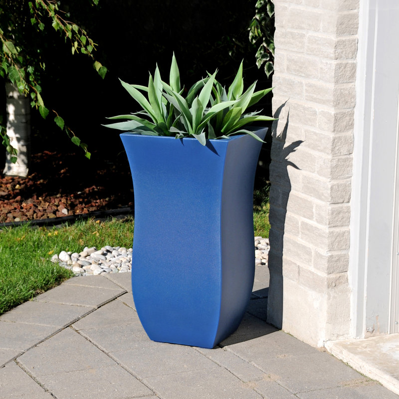 Latonia Planter Box, Blue, 1