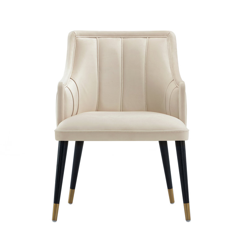 Fauteuil Eda, Crème