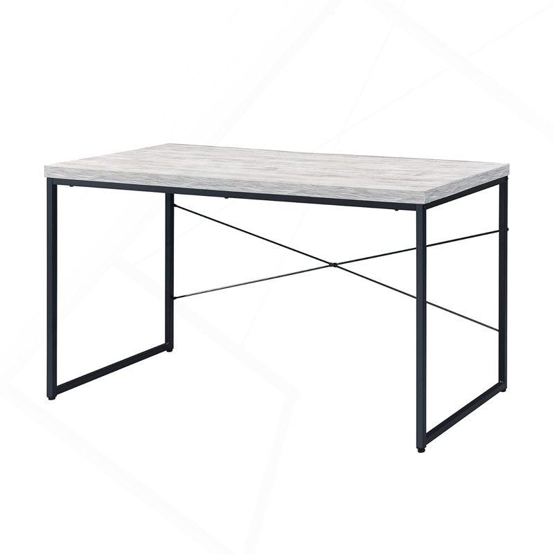 Bureau d'écriture rectangulaire en faux béton