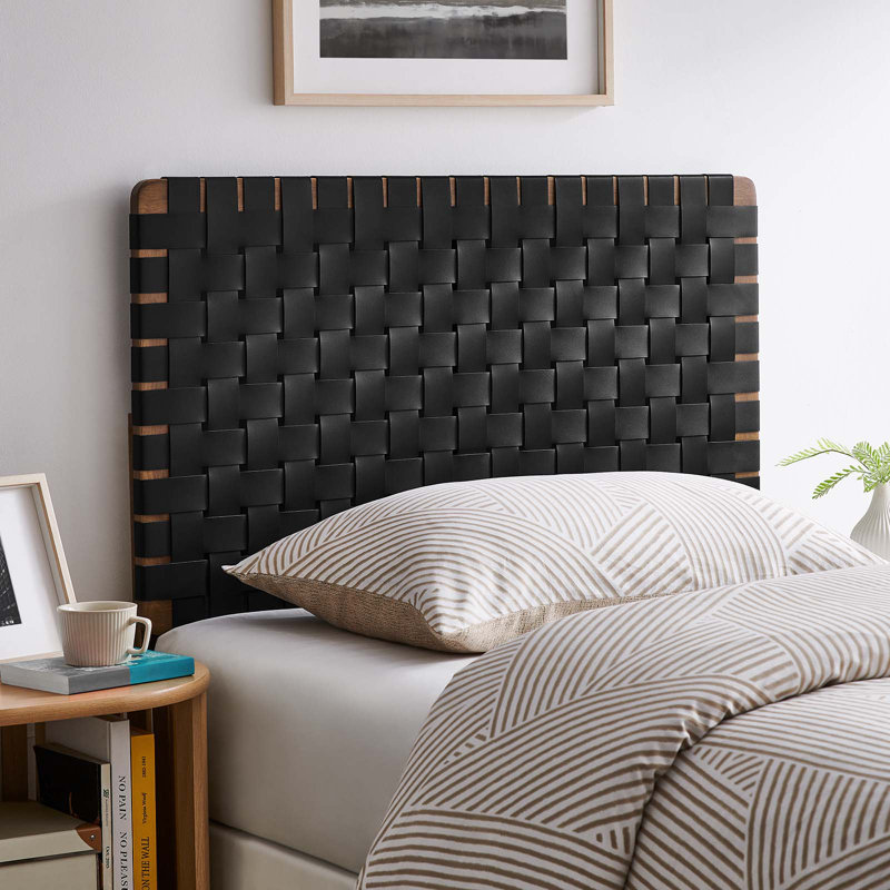 Modway Sparta Upholstered Headboard, Twin, Black