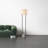 Arie 65.5'' Gray Traditional Floor Lamp