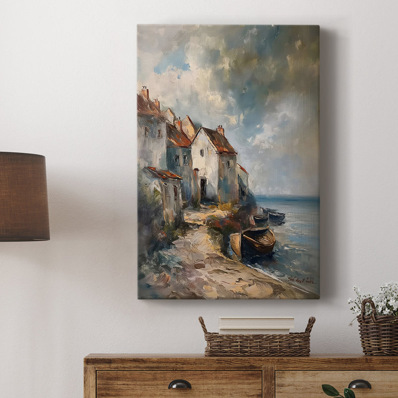 LANDSCAPES Series CCCVI -Custom Wrapped Gallery Cavas, 18" H x 12" W