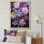 Serenity Lilac Magic, reproduction d'art sur toile encadrée