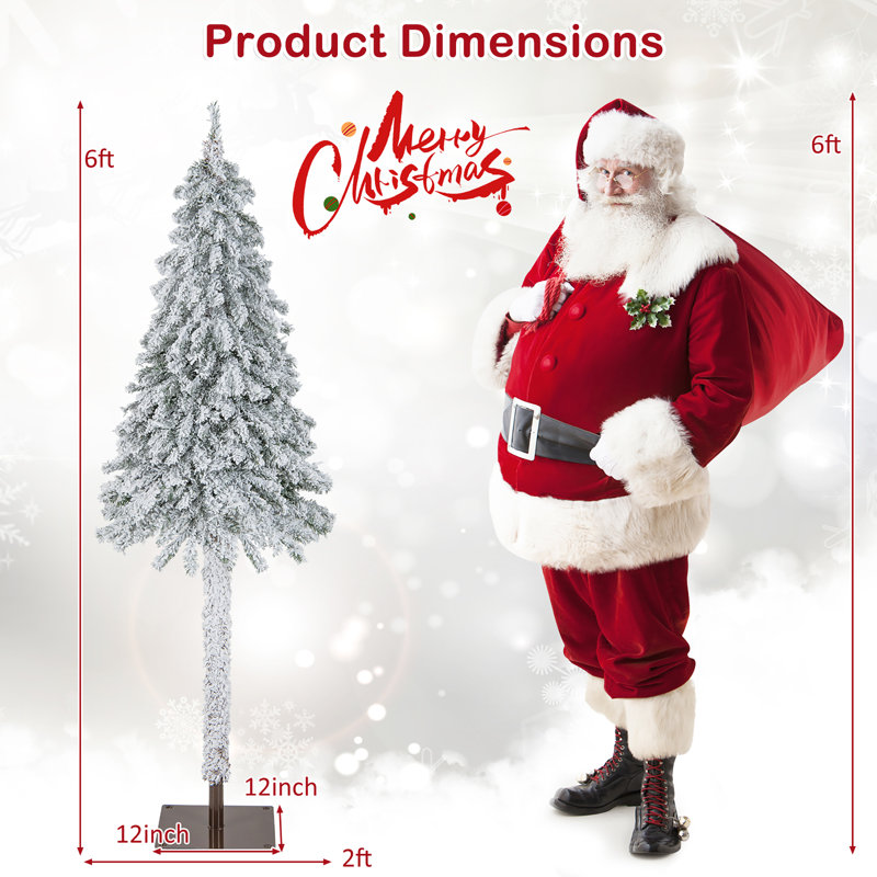 Arbre de Noël illuminé 6 pi