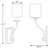 Bonita Steel Armed Sconce-1121412924