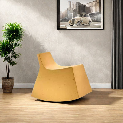 Stylish FRP rocking chair