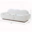 Canapé en chenille rembourré Arm Cloud-1482746965