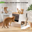 Stainless Steel@@ABS Litter Box Enclosure
