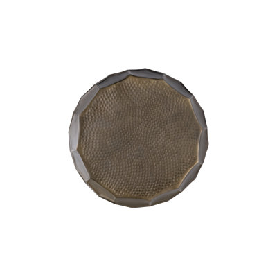 Celentano Metal Drum Accent End Table