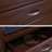 John Louis Home Solid Wood Walk-In Closet System with 3-Drawers Chestnut