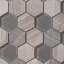 Apollo 12" x 12" Honeycomb Mosaic Wall & Floor Tile