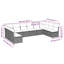 Ensemble de canapé de jardin Vidaxl-114254017