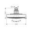 Raindance Air Three Jet Rain Shower Head-2909340-122427983
