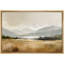 «Abstract Yellow Field Landscape», reproduction d'art sur toile encadrée-109881620-109881618