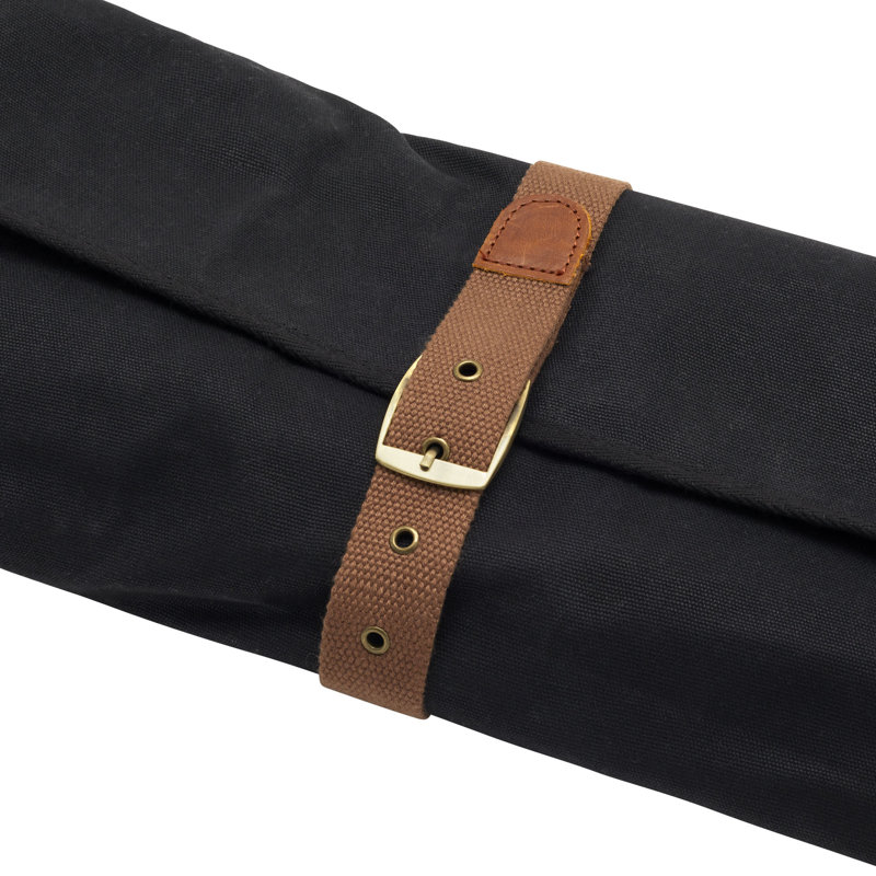 ZWILLING BBQ ChefS Tool Black Waxed Canvas Storage Wrap