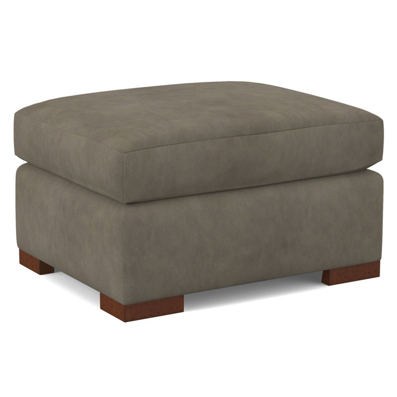 Square Ottoman, Applause Ashton, Pecan