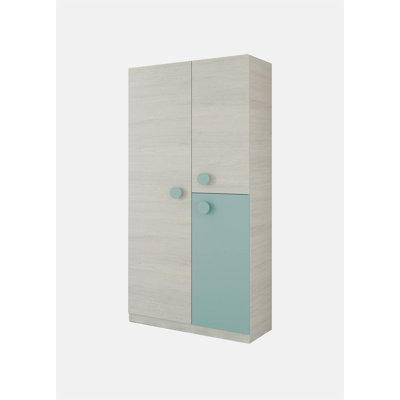 Hideaway 3 Door Manufactured Wood Wardrobe