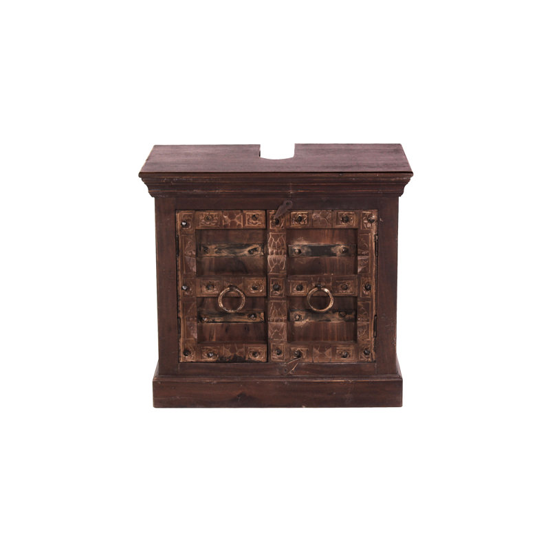 Rivero 66cm Single Bathroom Vanity Base Only in Brown