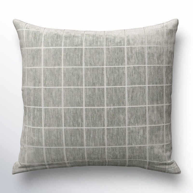 Coussin Otterville, Ciment géométrique, Polyester, H 26 po x l 26 po