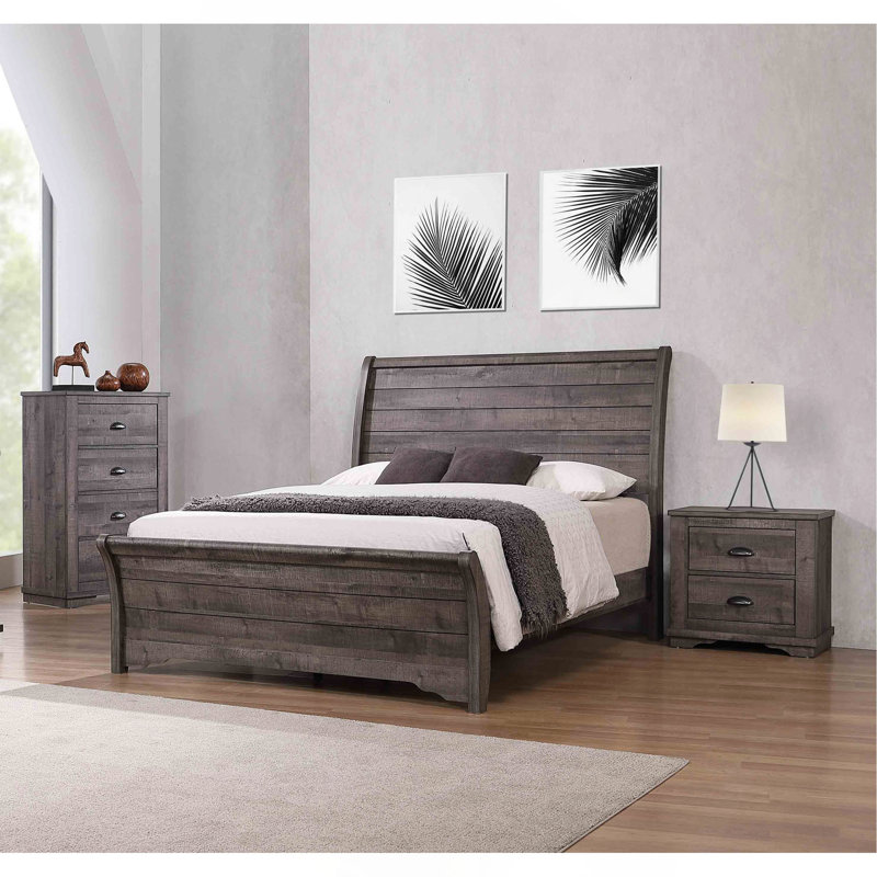 Meuble en bois 1Pc, Gris