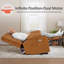 Fauteuil inclinable électrique à double moteur avec massage et chaleur MCombo, position infinie-123350284