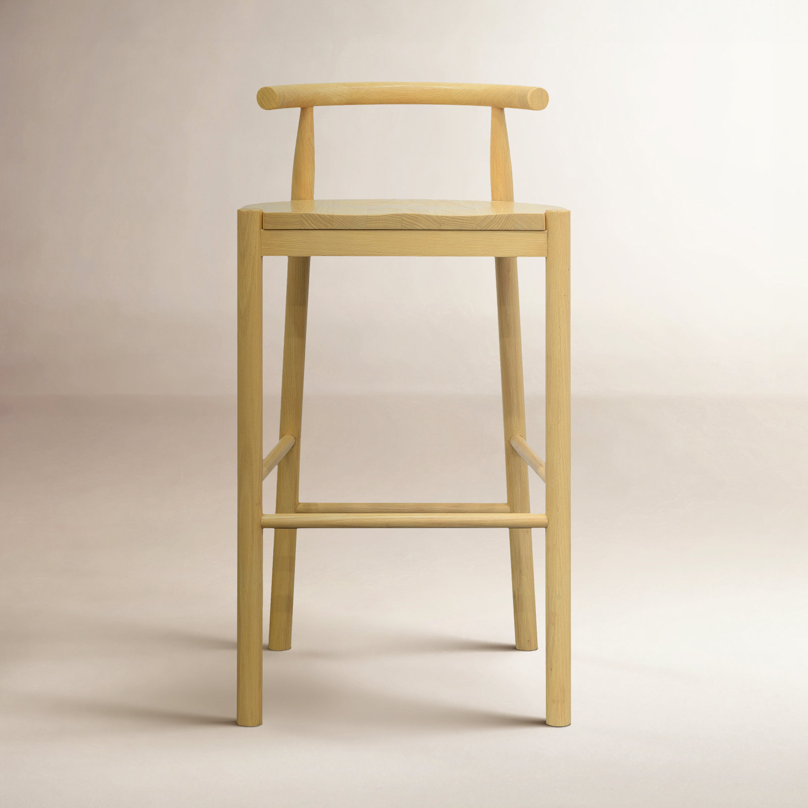 Davion 30" Bar Stool, Tan