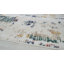 Tapis abstrait ivoire / bleu / gris-413771165