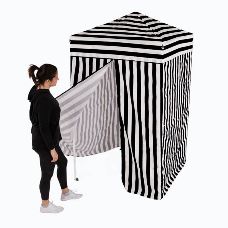 Tente Cabana L 4 pi. D Auvent escamotable en acier