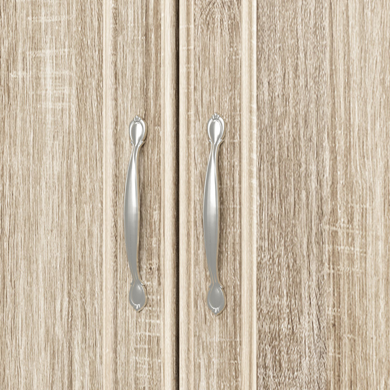 Vitrine d'angle de 90,3 po de hauteur avec éclairage DEL intégré, portes vitrées et étagères réglables, Beige