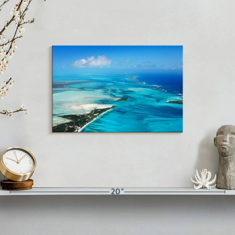 Gillard, Bahamas, îles paradisiaques, H 8 po x l 12 po