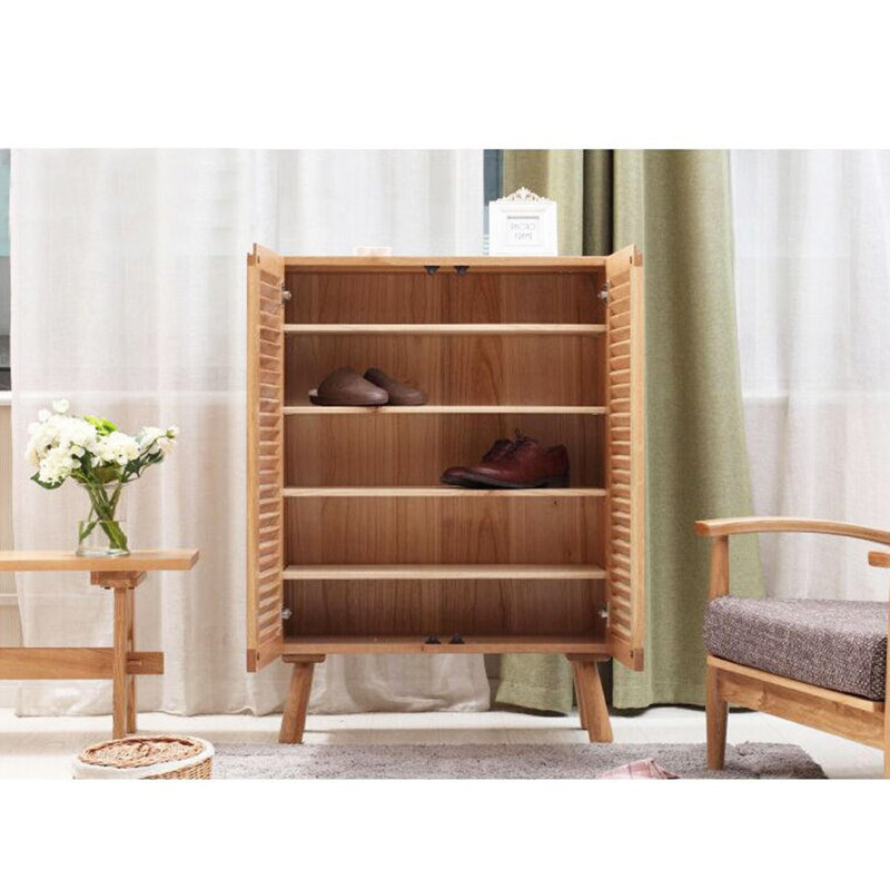 Japanese style minimalist shoe cabinet