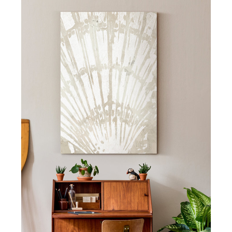 Lin tropical silhouette II - impression sur toile tendue, H 36 po x l 24 po x P 1 po