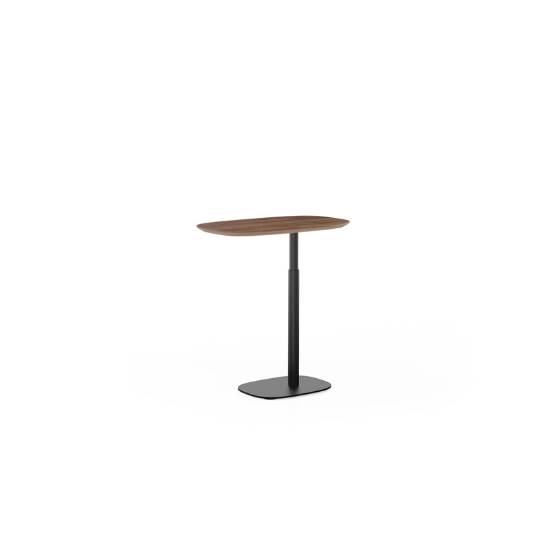 Serif End Table, Natural Walnut
