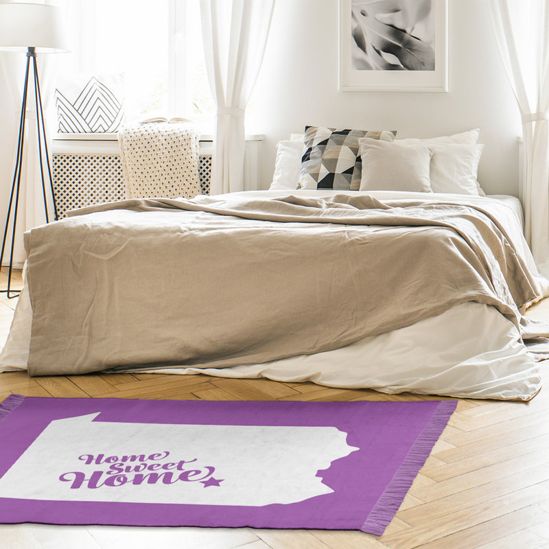 Tapis de zone mauve harrisburg the home
