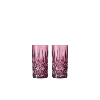 Berry Longdrink Glasses, Set of 2