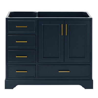 Stafford 42.75 in. W Single Bathroom Vanity Base