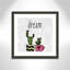 «Cacti A», art encadré-47835038-47835034