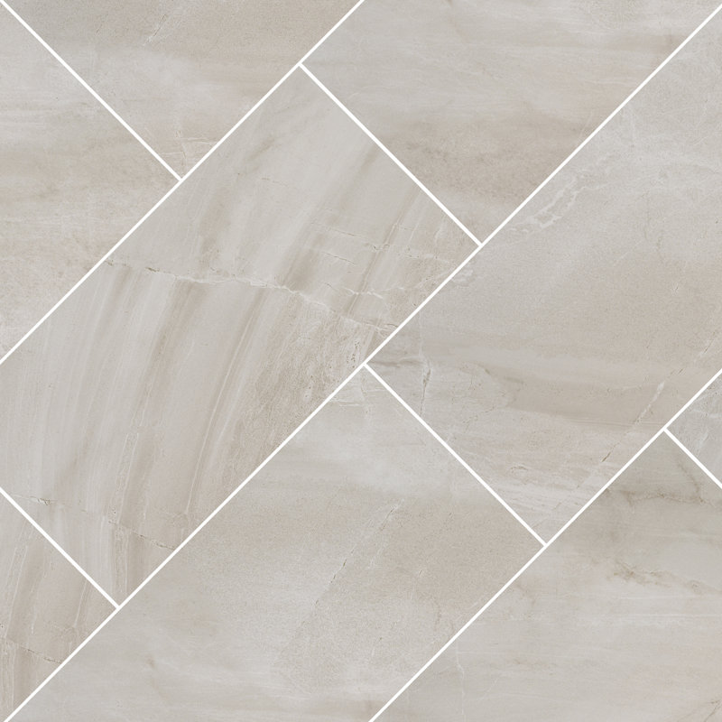 Ahri 12 in. x 24 in. Matte Ceramic Stone Look Wall Tile, Sumi