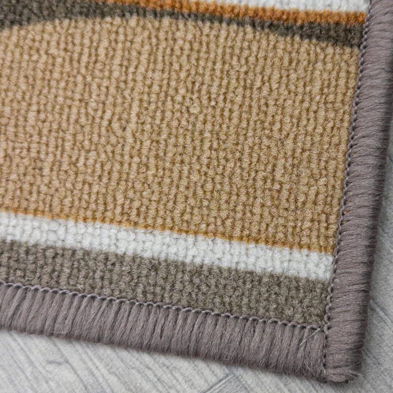 Runner Geometric Shapes Looped / Hooked Area Rug, Runner 66 x 150 cm
