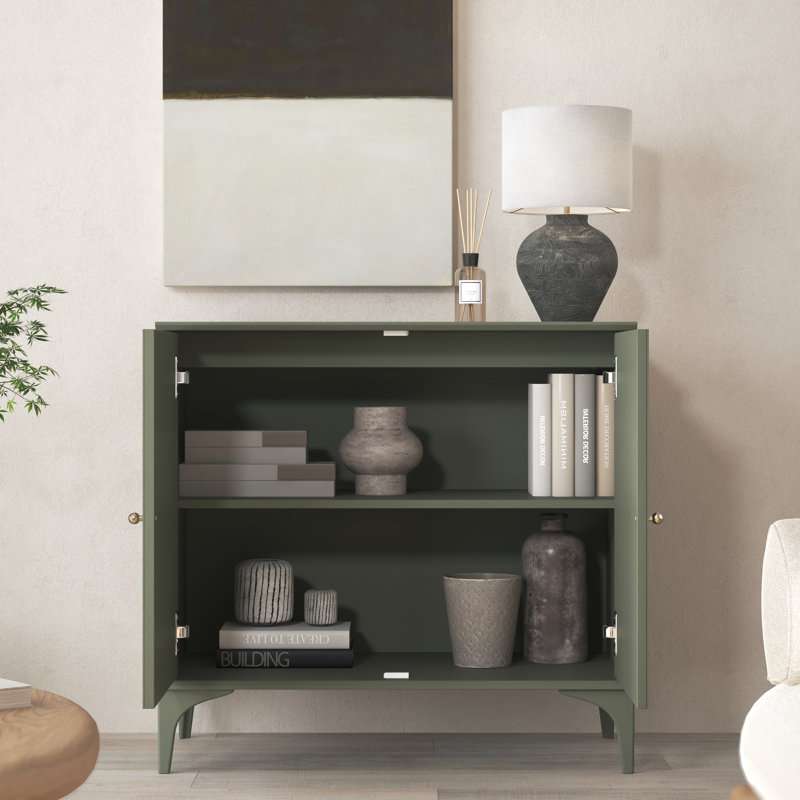 2 Door Sideboard, Kale Green
