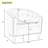 Francesca 28.3'' Wide Tufted Barrel ChairTub Chair-1200388646