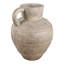 Vase de table rustique en terre cuite - Grand vase sculptural pour la décoration intérieure, idéal pour le salon, la chambre à coucher et l'entrée