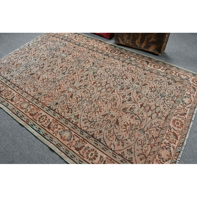 Tapis de couloir vintage turc fait à la main pour rehausser l'esthétique de votre salon