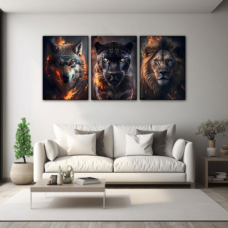 3 Piece Wrapped Canvas Print