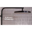 Pomme de douche à pluie double avec technologie H2Okinetic-71130075